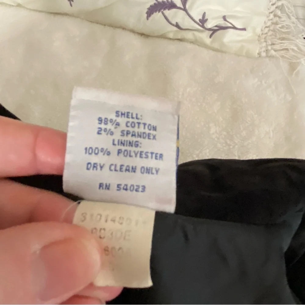 Old Navy Women's Black Velvet Blazer Size XL - Picture 6 of 6